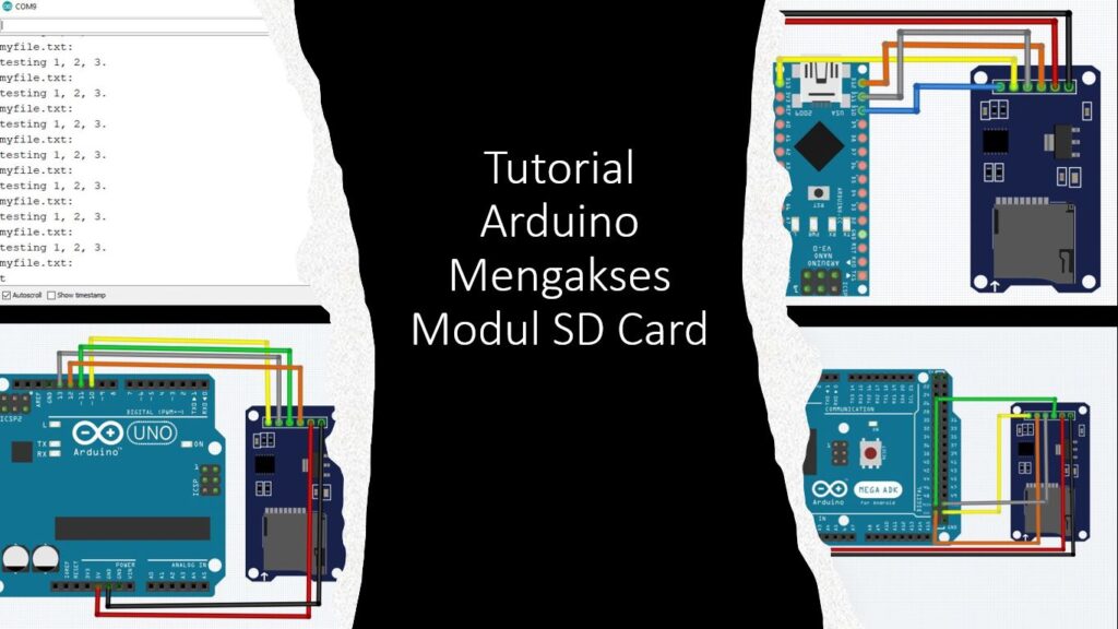 Tutorial Arduino Mengakses Modul SD Card
